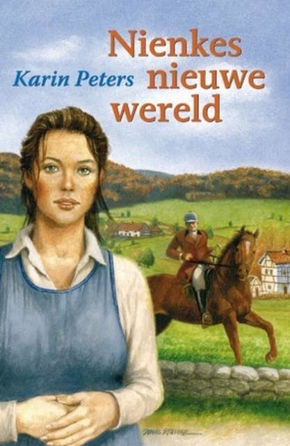 Nienkes nieuwe wereld – omslag van het luisterboek van Karin Peters