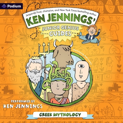 Greek Mythology – omslag til lydbogen af Ken Jennings