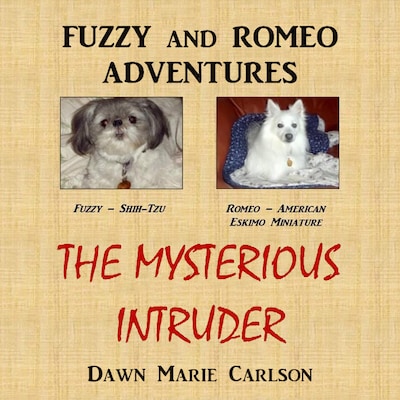 Fuzzy and Romeo Adventures: The Mysterious Intruder – omslag til lydbogen af Dawn Marie Carlson