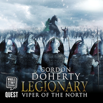 Legionary: Viper of the North – omslag til lydbogen af Gordon Doherty