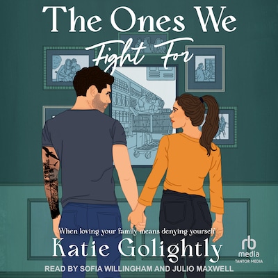 The Ones We Fight For – omslag til lydbogen af Katie Golightly