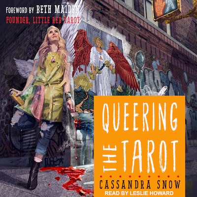 Queering the Tarot – omslag til lydbogen af Cassandra Snow