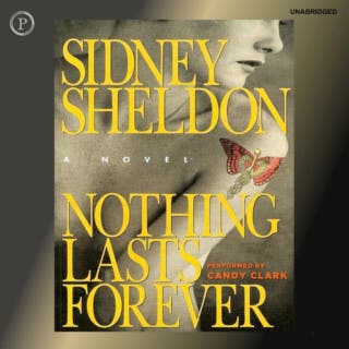 Nothing Lasts Forever – omslag till ljudboken av Sidney Sheldon