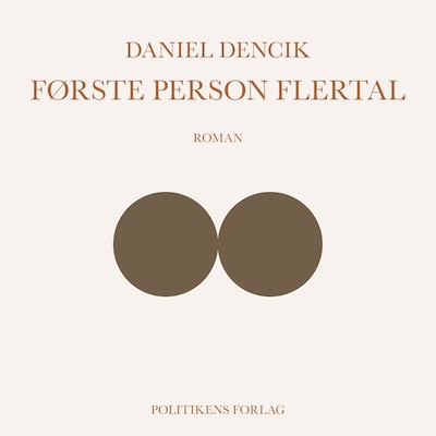 Første person flertal – omslag til lydbogen af Daniel Dencik