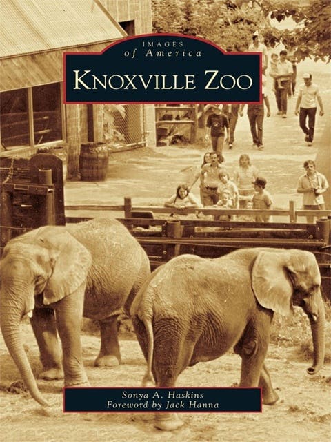 Knoxville Zoo – omslag til lydbogen af Sonya A Haskins