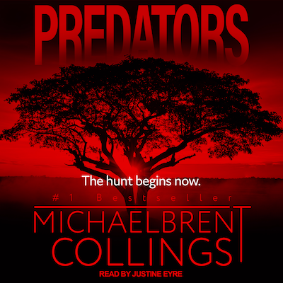 Predators – omslag til lydbogen af Michaelbrent Collings