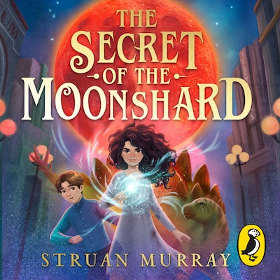 The Secret of the Moonshard – omslag til lydbogen af Struan Murray