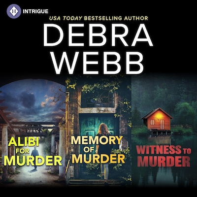 Alibi For Murder & Memory of Murder & Witness to Murder – omslag til lydbogen af Debra Webb