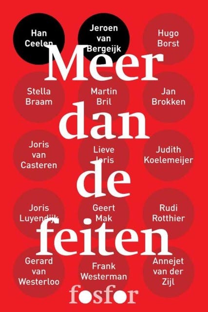 Meer dan de feiten: gesprekken met auteurs van literaire non-fictie – omslag van het luisterboek van Han Ceelen,Jeroen van Bergeijk