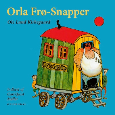Orla Frø-Snapper – omslag til lydbogen af Ole Lund Kirkegaard