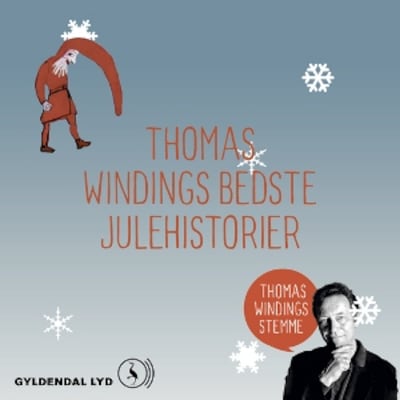 Thomas Windings bedste julehistorier – omslag til lydbogen af Thomas Winding