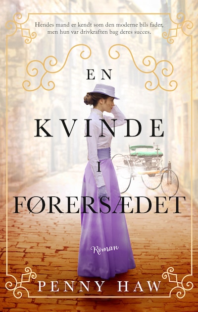 En kvinde i førersædet – omslag til lydbogen af Penny Haw