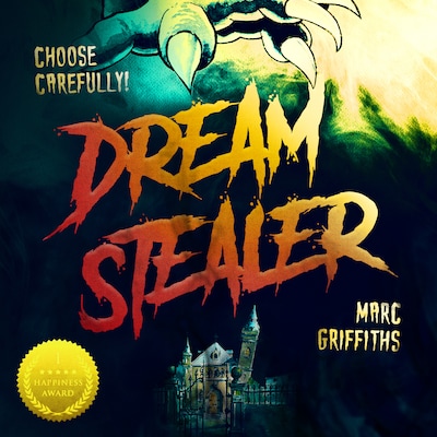 Dream Stealer – omslag van het luisterboek van Marc Griffiths