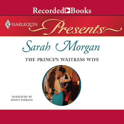 The Prince's Waitress Wife – omslag til lydbogen af Sarah Morgan