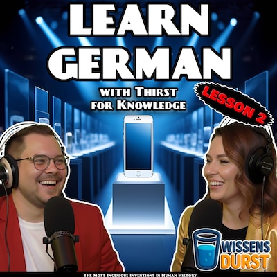 Learn German with Thirst for Knowledge - Lesson 2 – omslag til lydbogen af Benjamin Recker