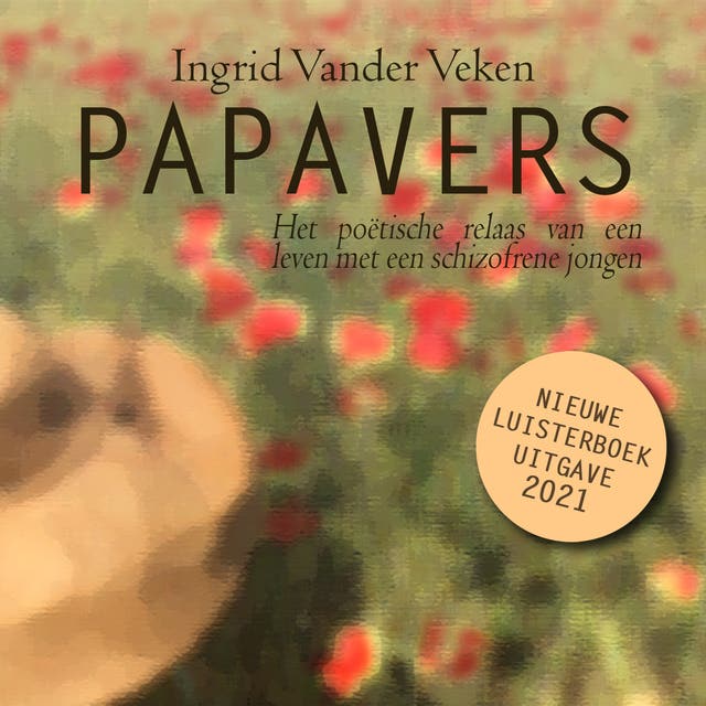 Papavers – omslag van het luisterboek van Ingrid Vander Veken