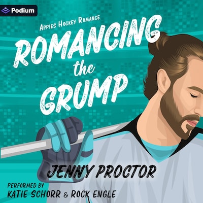 Romancing the Grump – omslag til lydbogen af Jenny Proctor