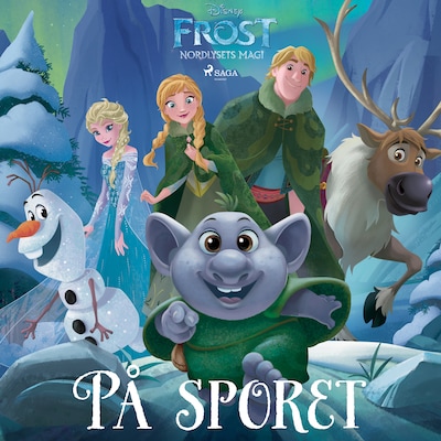 Frost - Nordlysets magi - På sporet – omslag til lydbogen af Disney