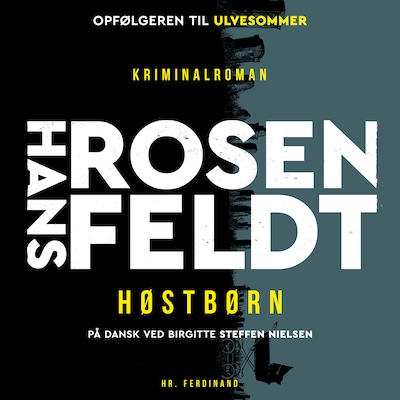 Høstbørn – omslag til lydbogen af Hans Rosenfeldt