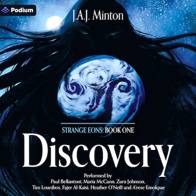 Discovery – omslag til lydbogen af J.A.J. Minton