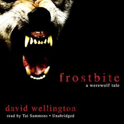 Frostbite – omslag til lydbogen af David Wellington