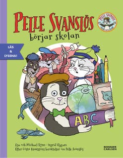 Pelle Svanslös börjar skolan (e-bok + ljud) – omslag till ljudboken av Gösta Knutsson,Michael Rönn,Åsa Rönn
