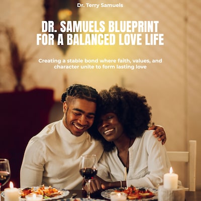 Dr. Samuels Blueprint for a Balanced Love Life – omslag til lydbogen af Dr. Terry Samuels