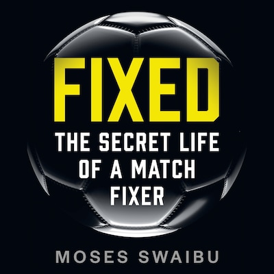 Fixed – omslag till ljudboken av Moses Swaibu