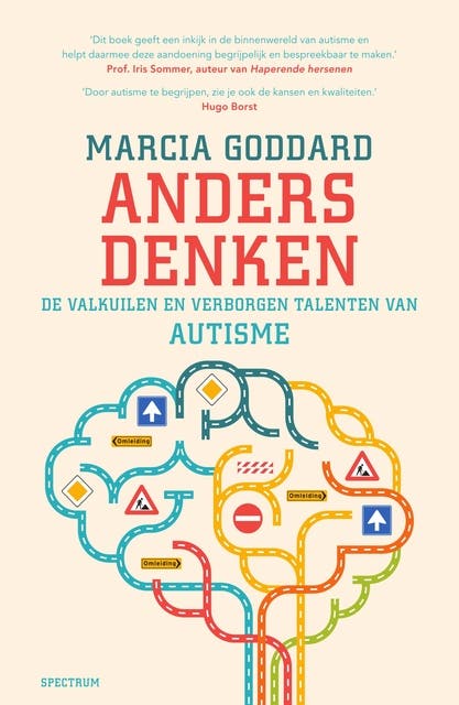 Anders denken: De valkuilen en verborgen talenten van autisme – omslag van het luisterboek van Marcia Goddard