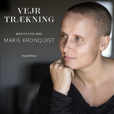 Vejrtrækning – omslag til lydbogen af Marie Kronquist