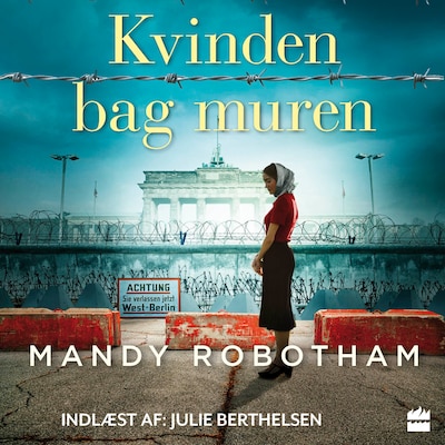 Kvinden bag muren – omslag til lydbogen af Mandy Robotham