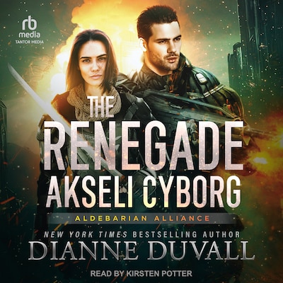 The Renegade Akseli Cyborg – omslag til lydbogen af Dianne Duvall