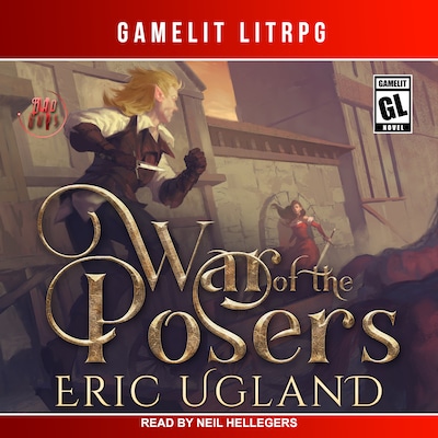 War of the Posers – omslag til lydbogen af Eric Ugland
