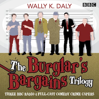 The Burglar’s Bargains Trilogy – omslag til lydbogen af Wally K. Daly