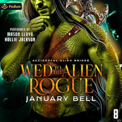 Wed to the Alien Rogue – omslag til lydbogen af January Bell