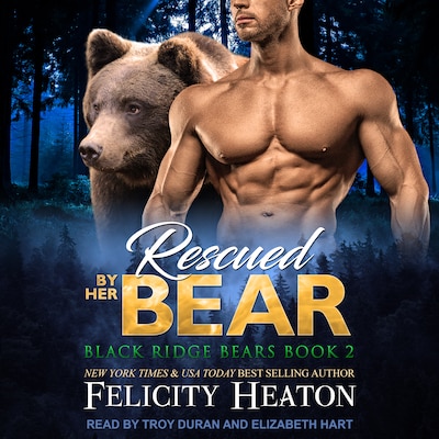 Rescued by her Bear – omslag til lydbogen af Felicity Heaton