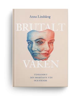 Brutalt vaken – omslag till ljudboken av Anna Lindskog