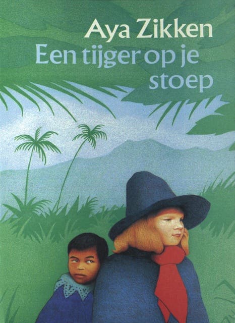 Een tijger op je stoep – omslag van het luisterboek van Aya Zikken