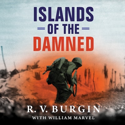 Islands of the Damned – omslag til lydbogen af R. V. Burgin, William Marvel