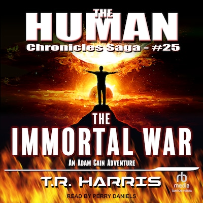 The Immortal War – omslag til lydbogen af T.R. Harris