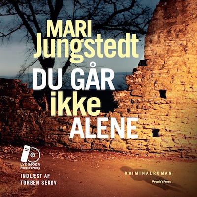 Du går ikke alene – omslag til lydbogen af Mari Jungstedt