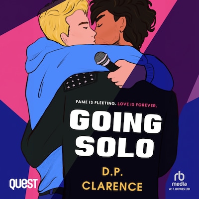 Going Solo – omslag til lydbogen af D.P. Clarence