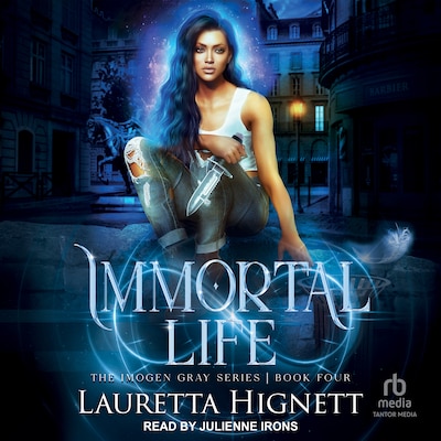 Immortal Life – omslag til lydbogen af Lauretta Hignett