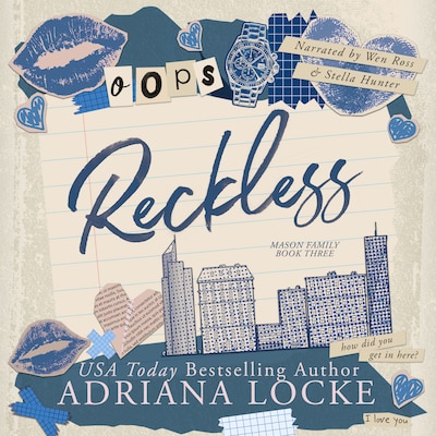 Reckless – omslag til lydbogen af Adriana Locke