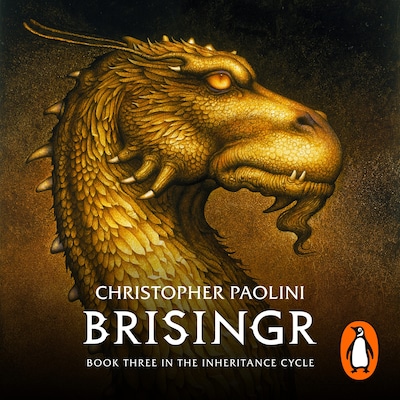 Brisingr – omslag til lydbogen af Christopher Paolini