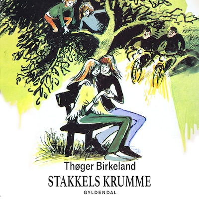 Stakkels Krumme – omslag til lydbogen af Thøger Birkeland
