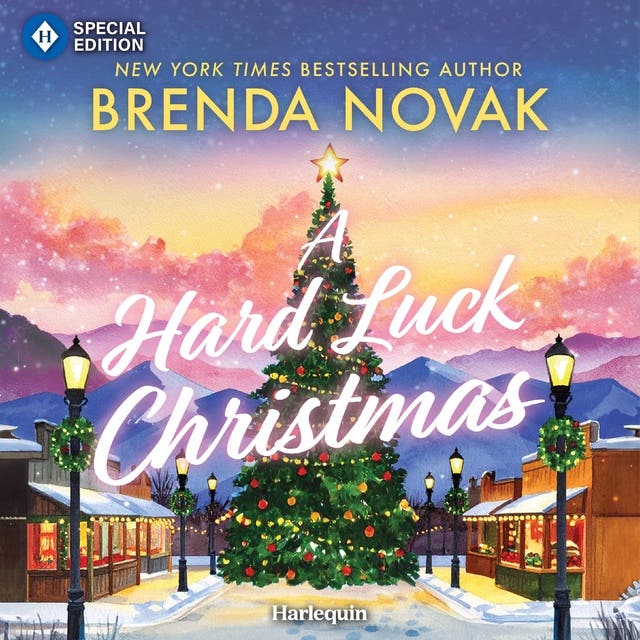 A Hard Luck Christmas – omslag til lydbogen af Brenda Novak