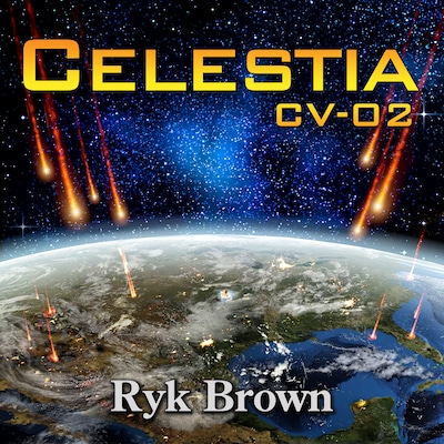 Celestia CV-02 – omslag til lydbogen af Ryk Brown