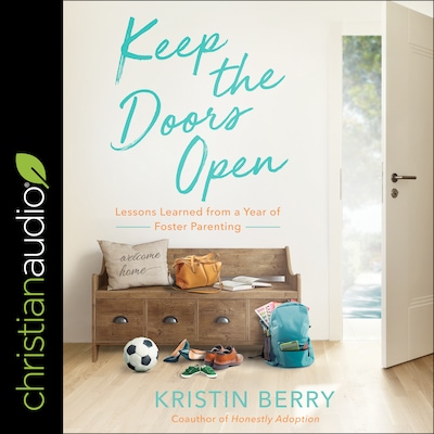 Keep the Doors Open – omslag til lydbogen af Kristin Berry