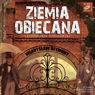 Ziemia obiecana – okładka audiobooka, autor Władysław Stanisław Reymont
